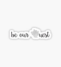 be our guest / / beauty and the beast Sticker