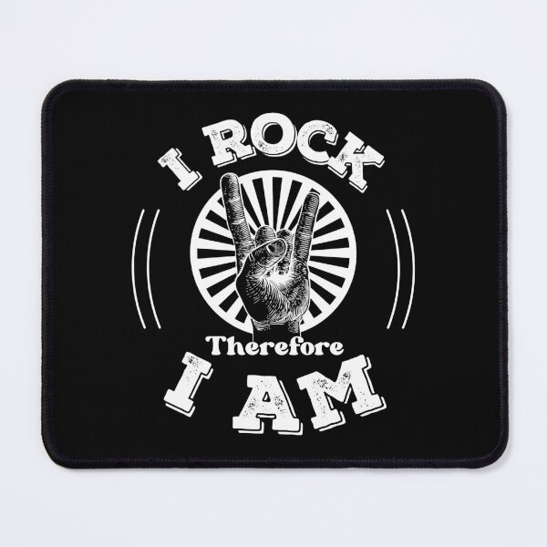 Item preview, I Rock Therefore I am designed and sold by peacefulcreator.