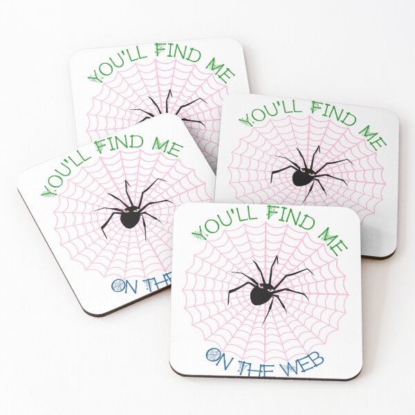 Item preview, You’ll Find Me on the Web Spider Joke designed and sold by captainpeter.