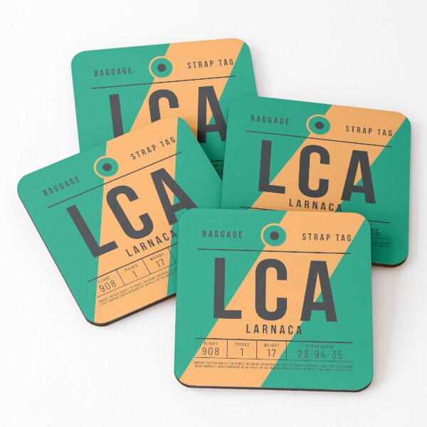 Item preview, Luggage Tag E - LCA Larnaca Cyprus designed and sold by VoodooCircus.