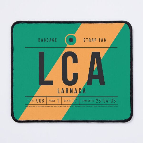 Item preview, Luggage Tag E - LCA Larnaca Cyprus designed and sold by VoodooCircus.