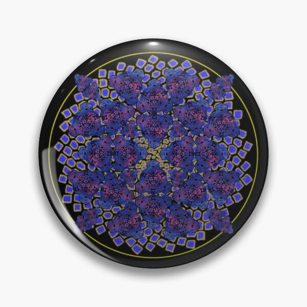 Item preview, Dark Red Blue Sky Cube Mandala Cacophony & CircleVisions (Y&P) designed and sold by createVisions.