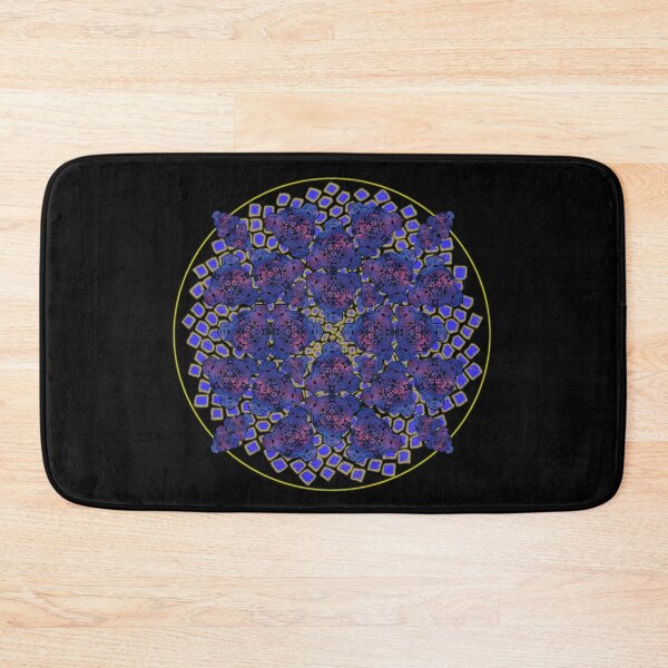 Item preview, Dark Red Blue Sky Cube Mandala Cacophony & CircleVisions (Y&P) designed and sold by createVisions.