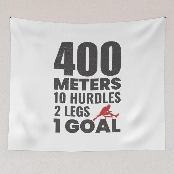 Item preview, Hurdles Hurdling Hurdler Running Runner Athletics designed and sold by CuteDesigns1.