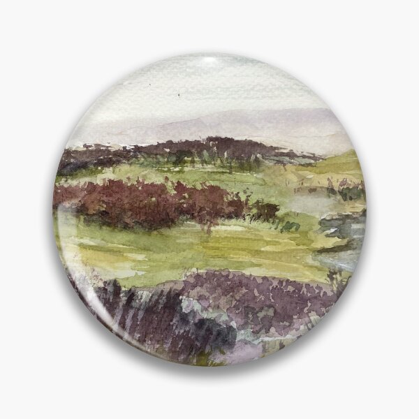 Item preview, Penistone Hill Yorkshire Bronte Country Original Watercolour designed and sold by OnHeathAndMoor.