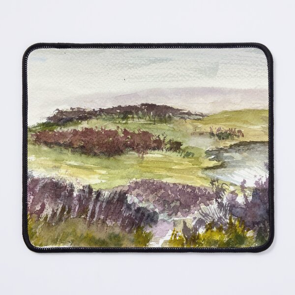 Item preview, Penistone Hill Yorkshire Bronte Country Original Watercolour designed and sold by OnHeathAndMoor.