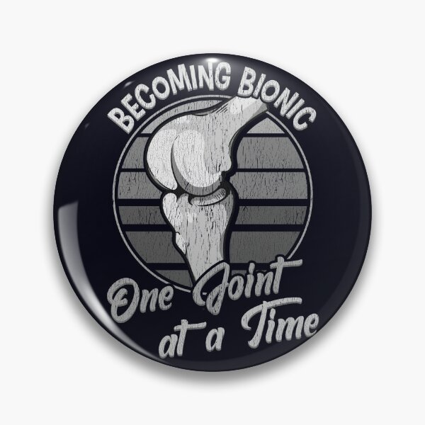 Item preview, Becoming Bionic - Joint Surgery Club -Vintage Knee or Hip Joint Surgery Fun designed and sold by madtoyman.