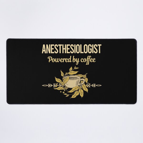 Item preview, Powered By Coffee Anesthesiologist designed and sold by trinayolkcelia.