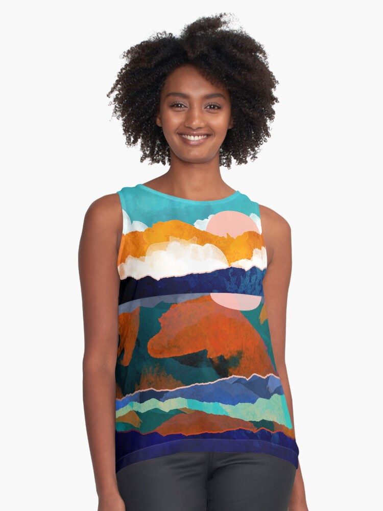 Item preview, Sleeveless Top designed and sold by spacefrogdesign.
