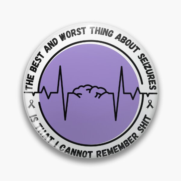 Item preview, Epilepsy Seizure Awareness | Can't Remember Shit designed and sold by AsinusAS.