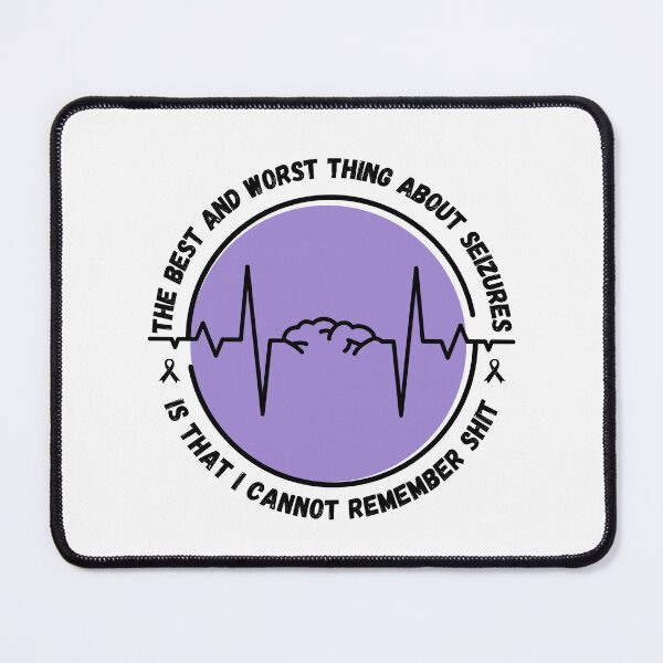 Item preview, Epilepsy Seizure Awareness | Can't Remember Shit designed and sold by AsinusAS.