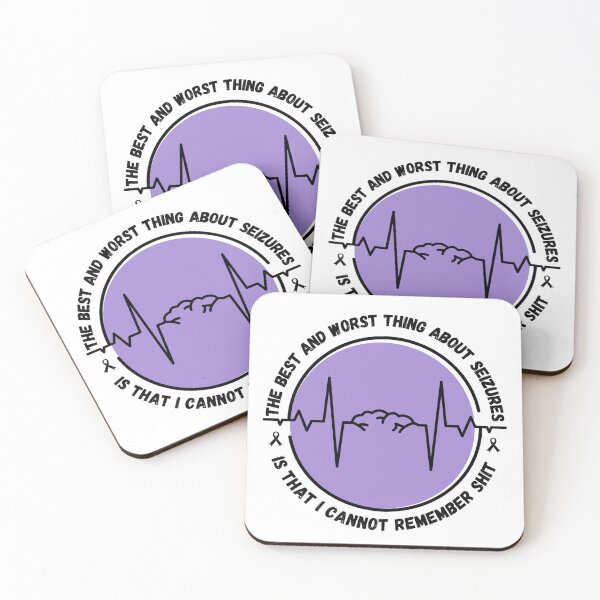 Item preview, Epilepsy Seizure Awareness | Can't Remember Shit designed and sold by AsinusAS.