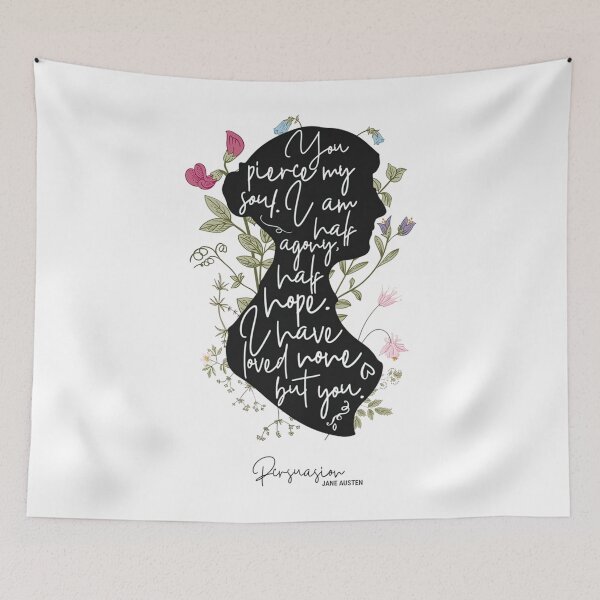 Item preview, Persuasion Quote Lustre   designed and sold by PinkMon11.