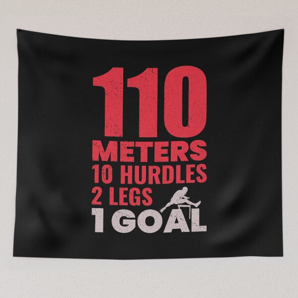 Item preview, Hurdles Hurdling Hurdler Running Runner Athletics designed and sold by CuteDesigns1.