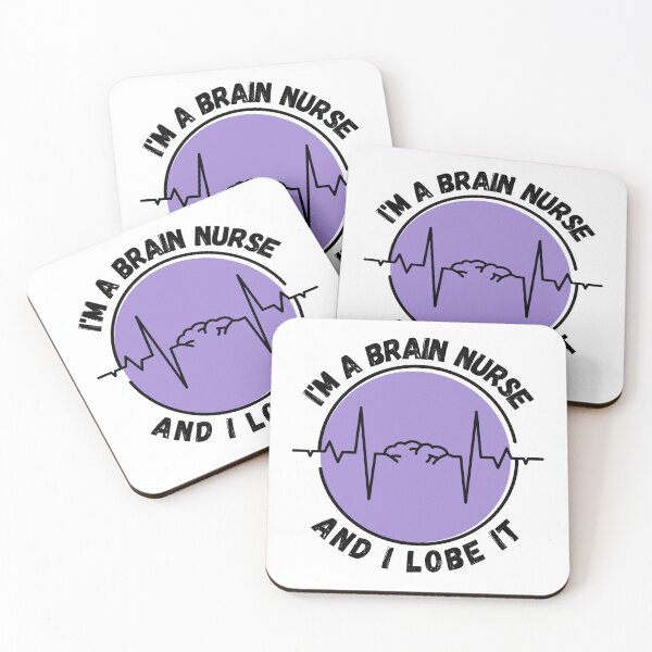 Item preview, Brain Nurse | I Lobe It | Neurology designed and sold by AsinusAS.