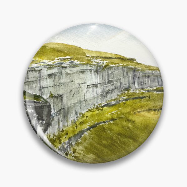 Item preview, Malham Cove - Malhamdale - Yorkshire Dales Original Watercolour designed and sold by OnHeathAndMoor.