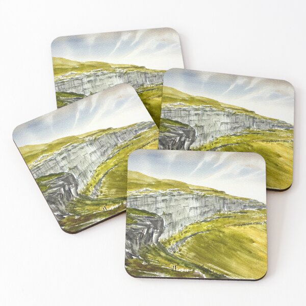 Item preview, Malham Cove - Malhamdale - Yorkshire Dales Original Watercolour designed and sold by OnHeathAndMoor.