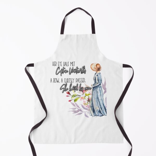 Item preview, She Heard His Voice Jane Austen Persuasion Quote Gift   designed and sold by PinkMon11.