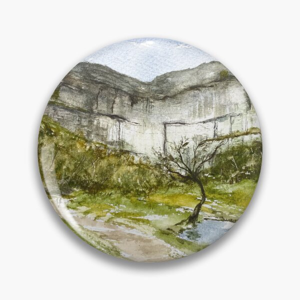 Item preview, Malham Cove - Malhamdale - Yorkshire Dales Original Watercolour designed and sold by OnHeathAndMoor.