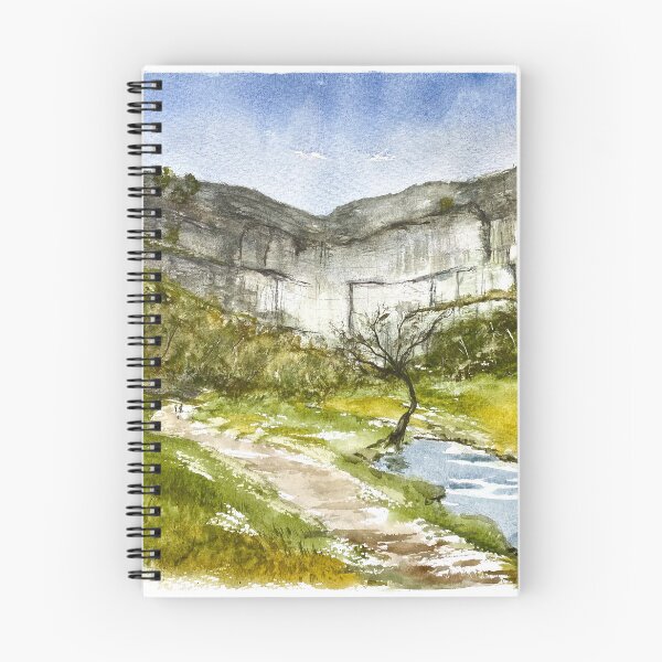 Item preview, Malham Cove - Malhamdale - Yorkshire Dales Original Watercolour designed and sold by OnHeathAndMoor.