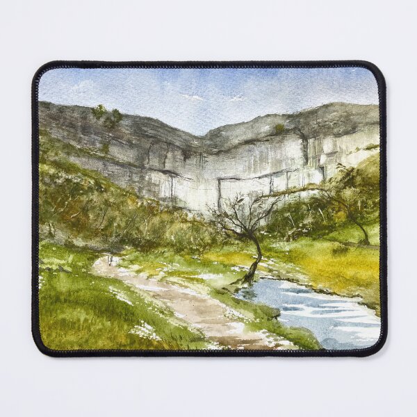Item preview, Malham Cove - Malhamdale - Yorkshire Dales Original Watercolour designed and sold by OnHeathAndMoor.