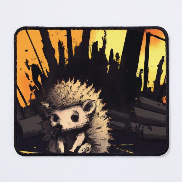 Item preview, Hedgehog in the Post Apocalypse  designed and sold by looloobug01.
