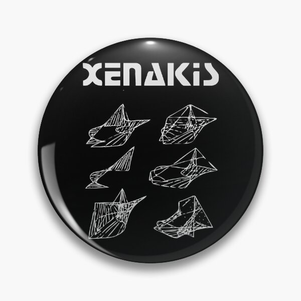 Item preview, Iannis Xenakis - Architecture designed and sold by mottotrend.
