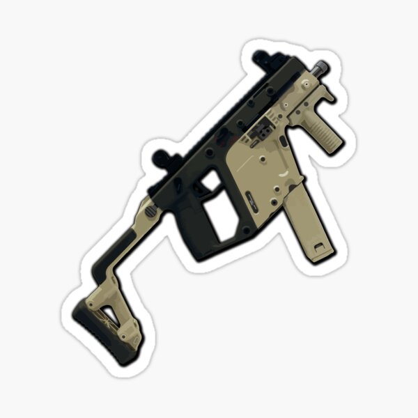 Vektor-Maschinenpistole Sticker