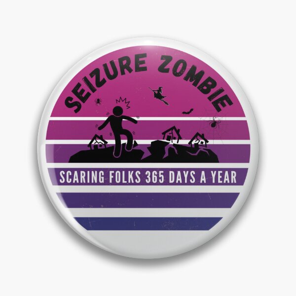 Item preview, Halloween Epilepsy Seizure Awareness | Seizure Zombie designed and sold by AsinusAS.