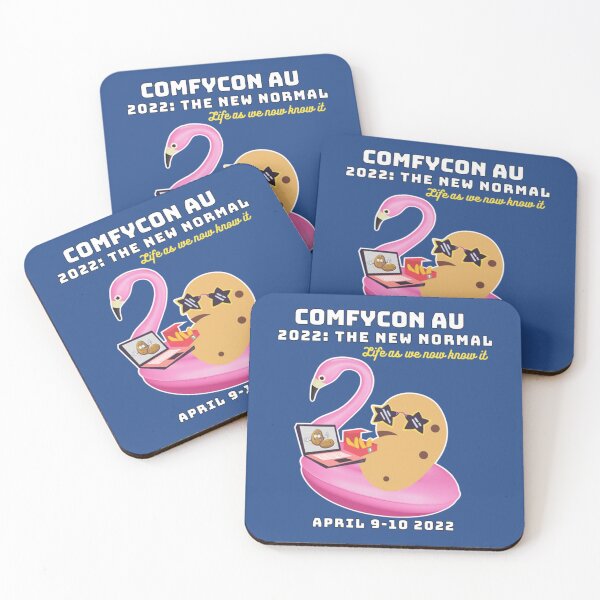 Item preview, ComfyCon AU April 2022 Chicken Tenders (Dark)   designed and sold by XedsEmporiumS.
