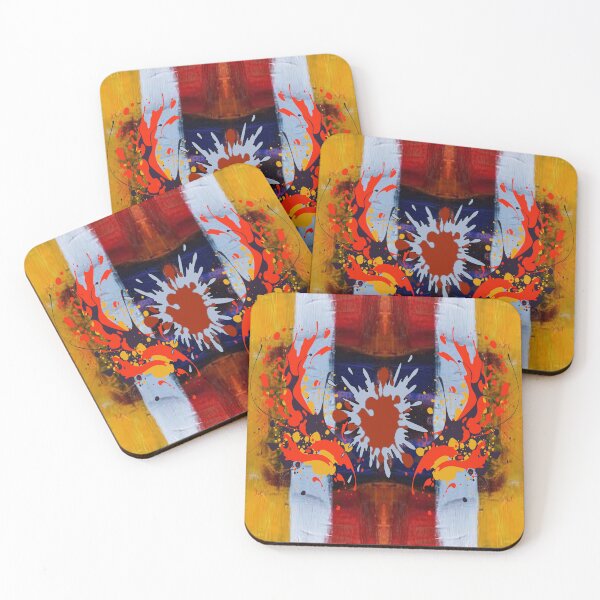 Item preview, Stay Fearless, Abstraction, bold colorful abstract playful design inspired by nature designed and sold by Adri Barnard.