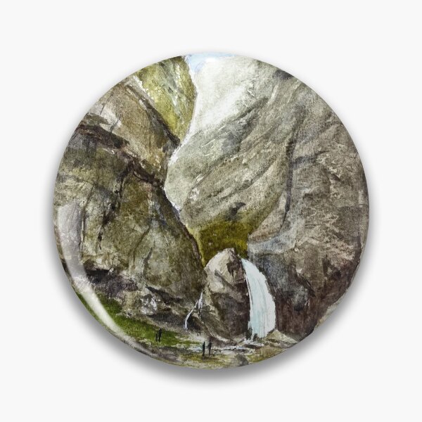 Item preview, Gordale Scar - Malhamdale - Yorkshire Dales Original Watercolour designed and sold by OnHeathAndMoor.