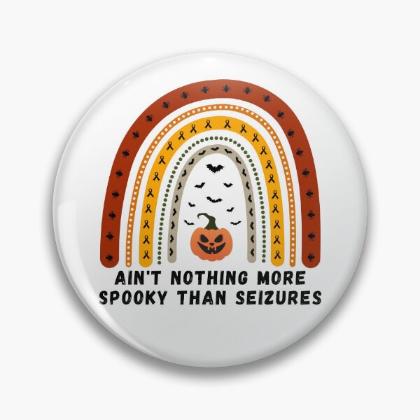 Item preview, Halloween Epilepsy Seizure Awareness | Ain't Nothing More Spooky Than Seizures designed and sold by AsinusAS.