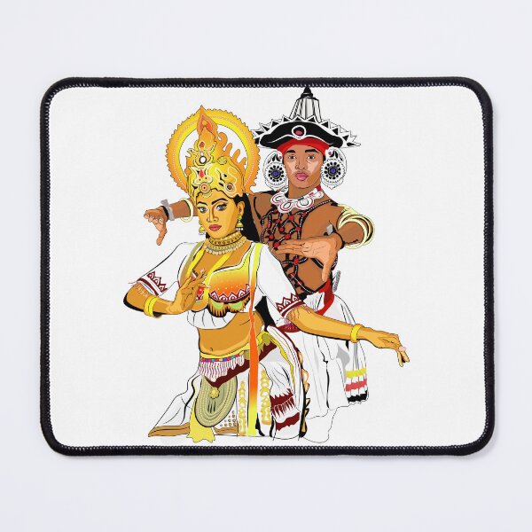 Item preview, KANDYAN DANCERS designed and sold by Looplk.
