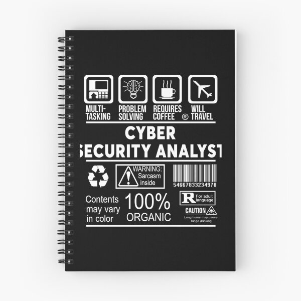 Item preview, CYBER SECURITY ANALYST - NICE DESIGN 2017   designed and sold by XedsEmporiumS.