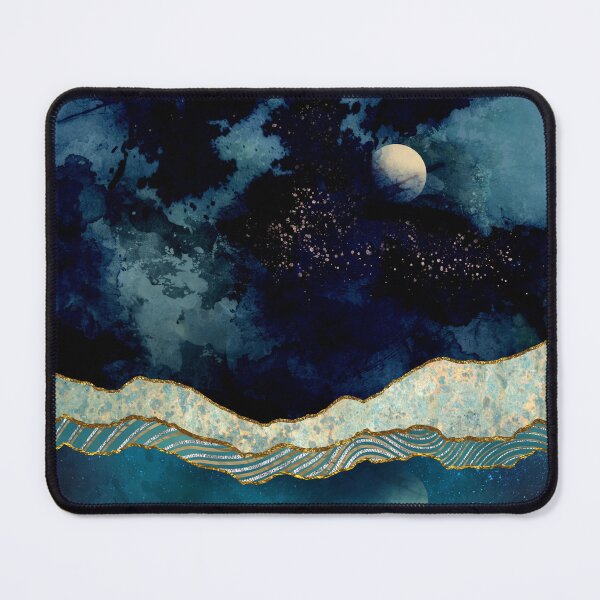 Aperçu de l'œuvre Ciel indigo créée et vendue par spacefrogdesign.