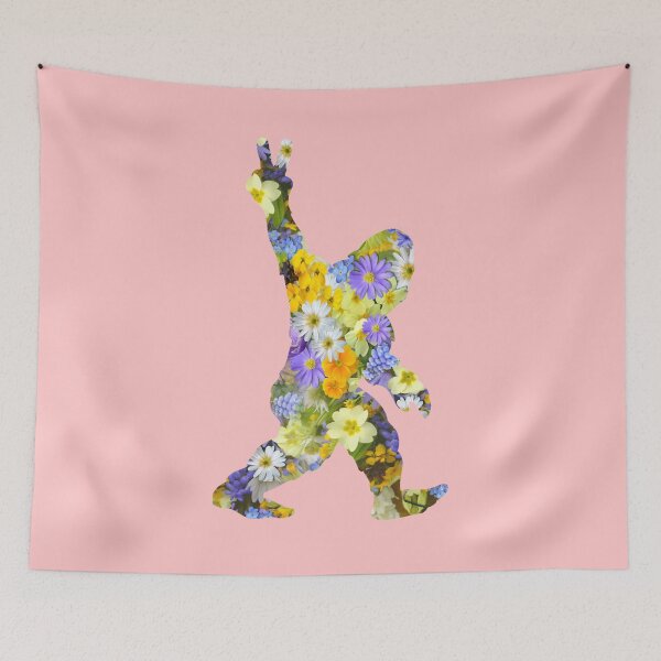 Aperçu de l'œuvre Bigfoot floral créée et vendue par HappyArts90.