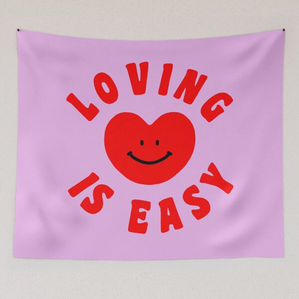 Item preview, loving is easy designed and sold by ausketches.