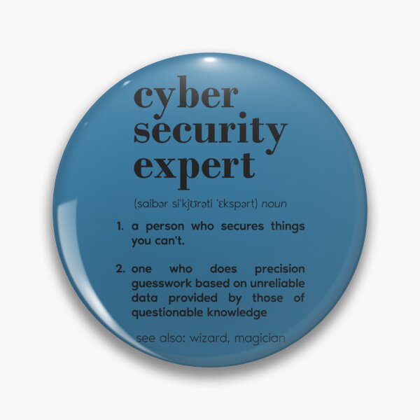 Item preview, Cyber security expert definition   designed and sold by XedsEmporiumS.