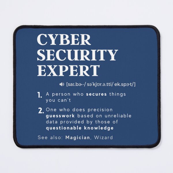 Item preview, Cyber Security Expert Definition Funny Computer Hacking Professional designed and sold by XedsEmporiumS.
