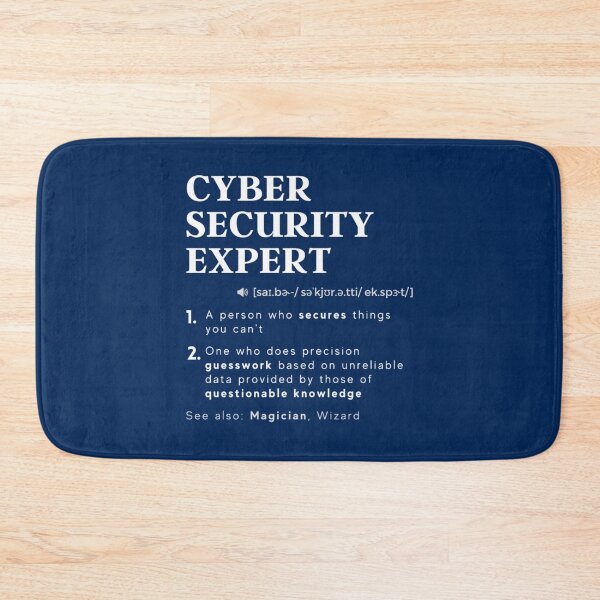 Item preview, Cyber Security Expert Definition Funny Computer Hacking Professional   designed and sold by XedsEmporiumS.