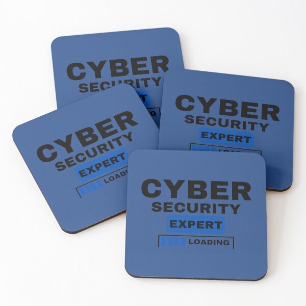 Item preview, Cyber Security Expert Loading, Cybersecurity funny gift (text quotes)    designed and sold by XedsEmporiumS.