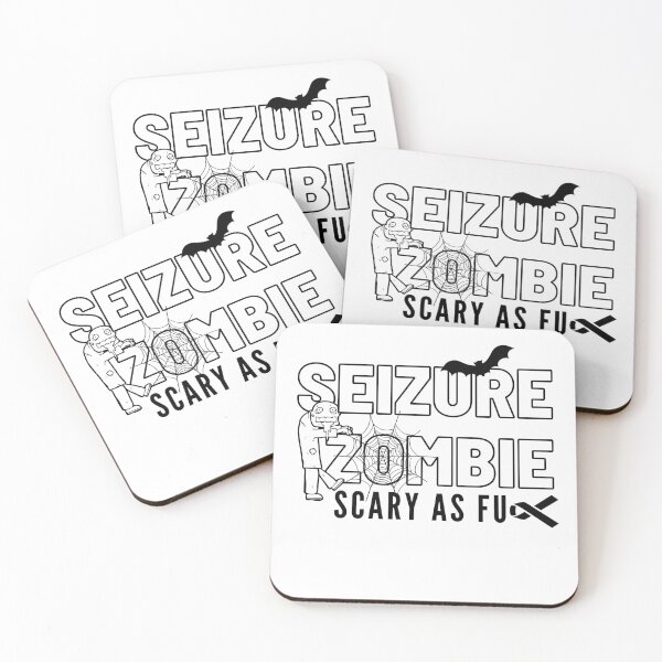Item preview, Halloween Epilepsy Seizure Awareness | Seizure Zombie designed and sold by AsinusAS.
