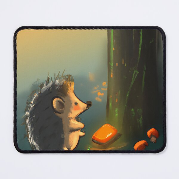Item preview, Hedgehog Finding a Priceless Gem designed and sold by looloobug01.