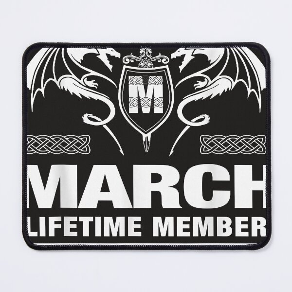 Item preview, Team MARCH Lifetime Member Gifts designed and sold by ALEKSANDERBERNA.