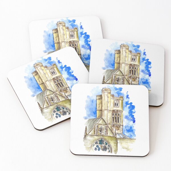 Item preview, Cliffe Castle Tower, Keighly, West Yorkshire Original Watercolour designed and sold by OnHeathAndMoor.