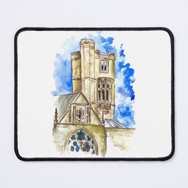 Item preview, Cliffe Castle Tower, Keighly, West Yorkshire Original Watercolour designed and sold by OnHeathAndMoor.