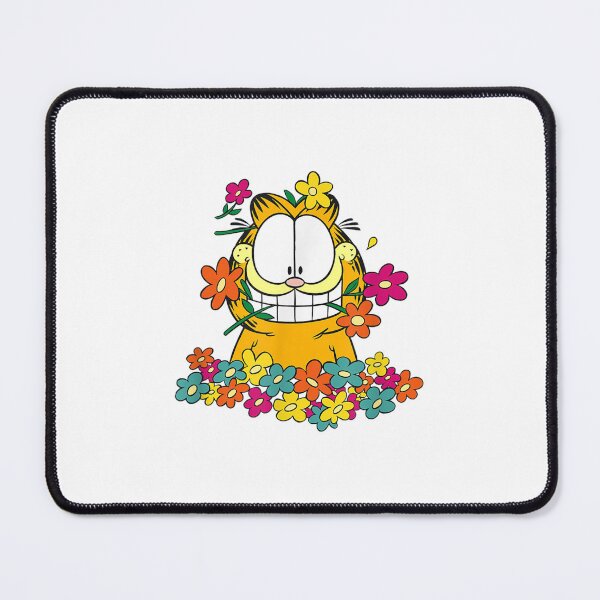 Item preview, Garfield Happy in the Garden Perfect Gift Fan designed and sold by SimoneKebler.