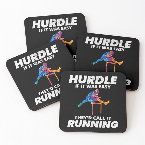 Item preview, Hurdles Hurdling Hurdler Running Runner Athletics designed and sold by CuteDesigns1.