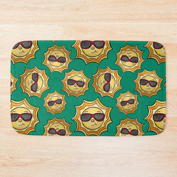 Item preview, Sunshine Wearing Sunglasses Watercolor designed and sold by kmstudio.
